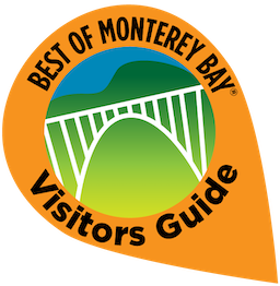 Best of Monterey Bay Visitors Guide map pin logo